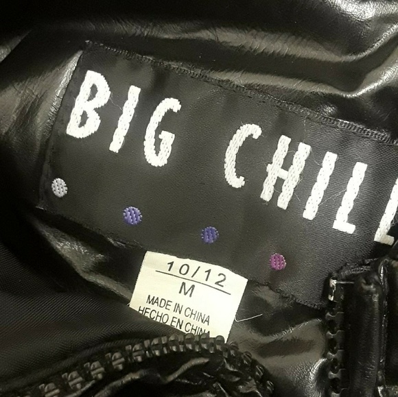 🔥SALE! Vinyl Puff Jacket w/ Faux Fur by BIG CHILL - Picture 5 of 7